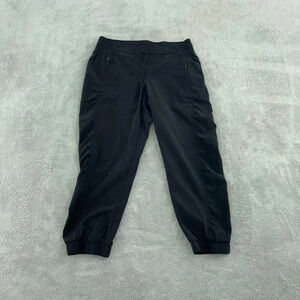 Athleta Jogger Pants Womens 2 Black 1583